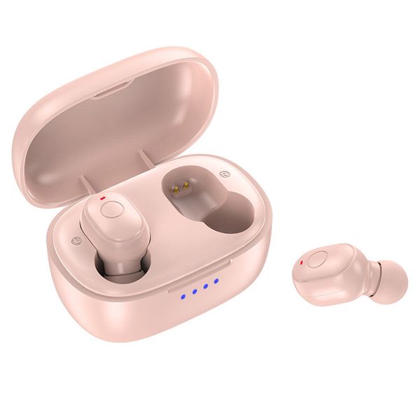 Écouteurs Bluetooth Écouteurs Binaural Business Mini Invisible TWS Intra-auriculaires Véritable casque sans fil Stéréo Réduction du bruit 500 mah Étui de charge longue endurance