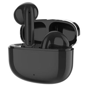 Chef de casque Bluetooth avec microphone intégré pour les appels clairs Hi-Fi TWS True Wireless Headset avec microphone Annulation de Mini BT