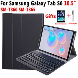 Bluetooth Keyboard Case for Samsung Galaxy Tab S6 10.5 SM-T860 SM-T865 T860 T865 Case Keyboard for Samsung Tab S6 10.5 Cover