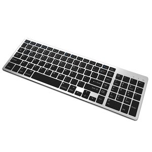 Bluetooth-toetsenbord Ultra slanke draagbare 102 sleutels Draadloze BT touchpad schaar voeten ontwerp toetsenbord