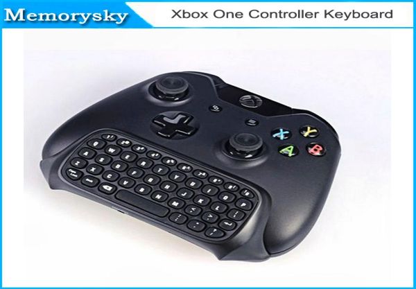 Mini teclado inalámbrico Bluetooth Chatpad para controlador de juegos y mensajes para Xbox One con receptor de 24G 0102112090380