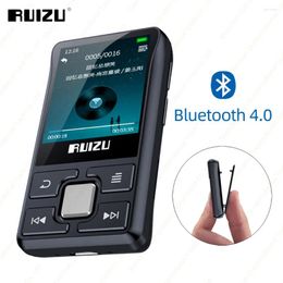 Lecteur MP3 Bluetooth Portable, Clip, Support de musique de sport, Radio FM, livre électronique, enregistreur vocal, podomètre vidéo, carte TF