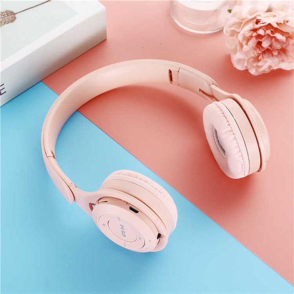 Auriculares Bluetooth Nuevos Auriculares Plegables Mini Portátil Macar Enchufe Auriculares Y08 1VG