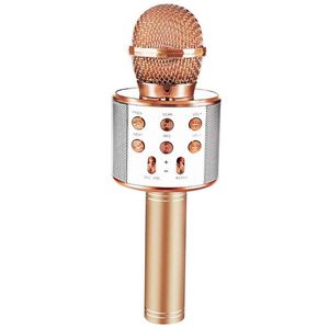 Microphone karaoké portable Bluetooth pour enfants - Meilleurs cadeaux pour les jouets filles/garçons de 4 à 15 ans