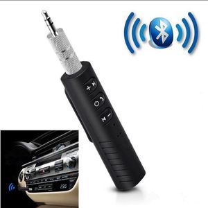 Bluetooth Ontvanger Auto Aux Audio Adapter clip type Mini Wireless Hands Music Kit voor Home Stereo System Wired Headpho