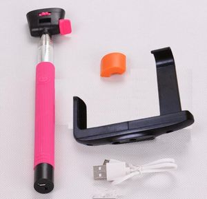 Bluetooth Self Timer Pole voor mobiel fonethe Most Sell camera handheld Uitbreidbare monopod selfie stick nieuwe telescopic 50pcslot9239001