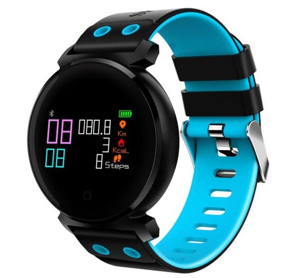 Bluetooth Smart Watch IP68 Couleur imperméable Oled Watch Blood Oxygène Pression de la pression cardiaque Moniteur de bracelet intelligent pour iOS et1442772