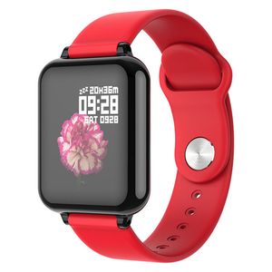 Reloj inteligente a prueba de agua con Bluetooth IP67, dispositivo portátil, podómetro, Monitor de ritmo cardíaco, pantalla a Color, pulsera android para IOS