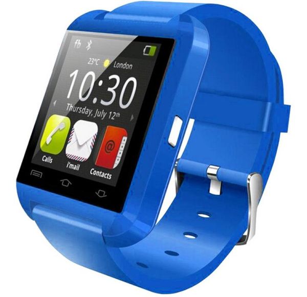 Bluetooth Smartwatch U8 U Watch Smart Watch Montres-bracelets pour iPhone Samsung HTC Android Phone Smartphones pour cadeau avec DHL shipp5553890