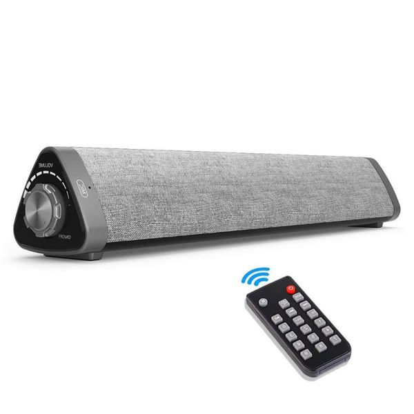 FreeShipping Bluetooth Sound Bar Haut-parleurs stéréo sans fil avec télécommande Caissons de basses Barre de son pour TV / Téléphones / home cinéma Nrnbt