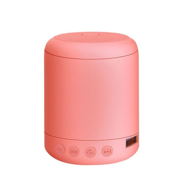 Haut-parleur Bluetooth coloré, mini sans fil, portable, haute qualité, audio pour téléphone portable, audio intelligent avec dents bleues