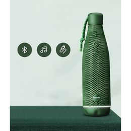 Haut-parleur Bluetooth Mini bouteille d'eau conception extérieure étanche IPX7 sans fil Portable stéréo Subwoofer Caixa De Som