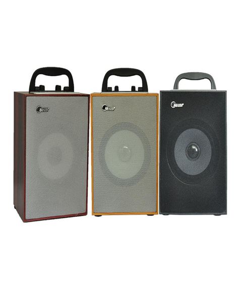 Altavoz Bluetooth con mango portátil con gran volumen y micrófono para promocionar a un reproductor pequeño en una cabina de karaoke al aire libre 8047056