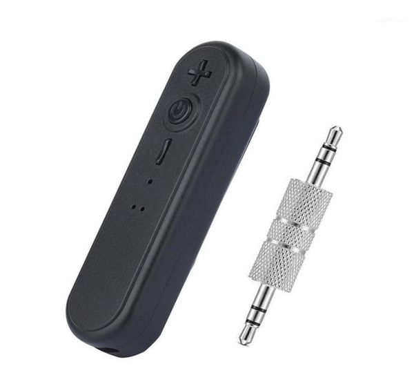 Transmisor o receptor Bluetooth, adaptador de altavoz auxiliar con conector de 3,5mm, Kit de música manos libres para coche, adaptador auxiliar con Clip Z216282346