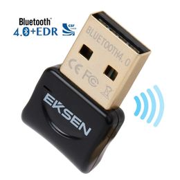 Adaptateur dongle USB Bluetooth, émetteur et récepteur Bluetooth EKSEN pour Windows 10/8/7/Vista – Plug and Play sur Win 8 et supérieur