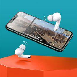 Écouteurs Bluetooth V5.0 TWS Bouchons d'oreille intra-auriculaires Casque sans fil étanche et à réduction de bruit avec casque de banque d'alimentation 300 mAh pour IOS/Android/tablette