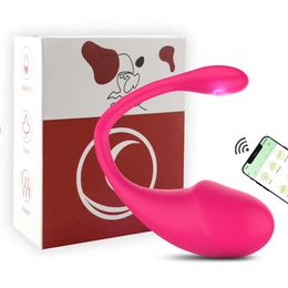 Bluetooth Wireless App Vibrator for Women Vagina G Spot Vibrante Vibrante Huevo Control de larga distancia Panty Sexy Toys Juego de pareja para adultos