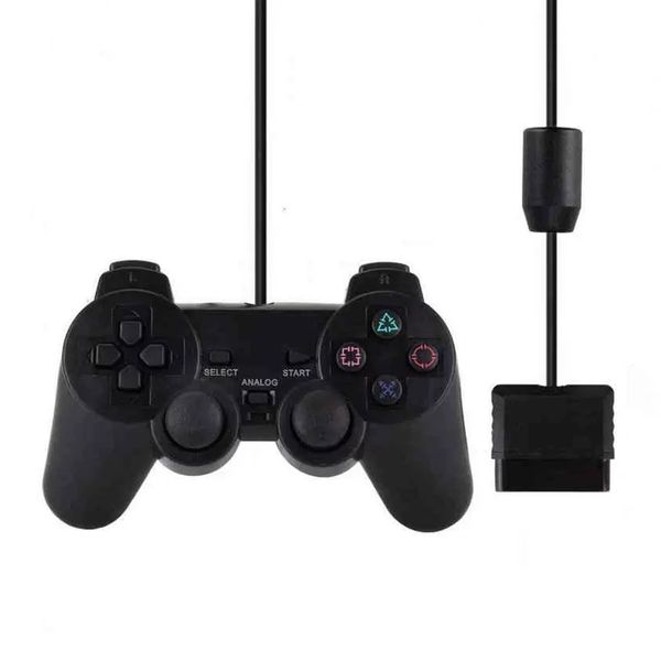 Controlador inalámbrico Bluetooth para PS2 PS4 Vibración Joystick Gamepad Controladores de juego Controladores Play Station sin logotipo con caja al por menor Versión UE EE. UU.