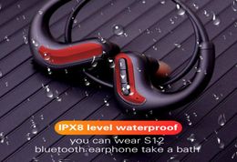 Écouteurs sans fil Bluetooth IPX8 étanche casque de natation professionnel écouteurs de sport casque stéréo 8G lecteur MP39940992