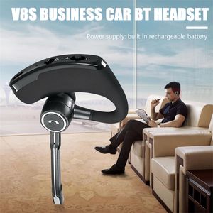 Bluetooth draadloze headset stembesturing antwoord algemene verbeterde versie V8S Bluetooth auto business intelligence ruisonderdrukking zakelijke oorheadset