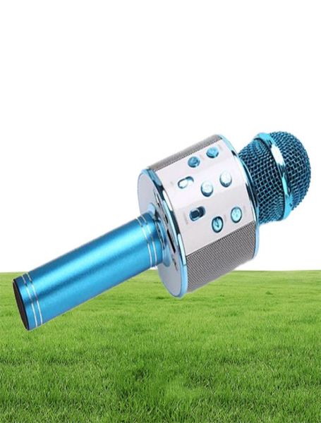 Microphone sans fil Bluetooth, trépied portatif, micro karaoké, USB, Mini maison KTV pour jouer de la musique, haut-parleur chantant, Player9094216