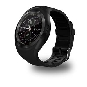 Bluetooth Y1 montres intelligentes Reloj Relogio Android Smartwatch appel téléphonique SIM TF caméra synchronisation pour Sony HTC Huawei Xiaomi HTC montre de téléphone Android