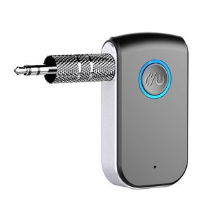 Bluetooth5.0 Auto -adapter A16 Bluetooth -ontvanger Aux draagbare draadloze audioadapters 3,5 mm aux met microfoon