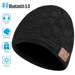 BluetoothCompatible Running Hat Eastpin Bluetooth beanie 50 HD stereo hoofdtelefoon Winter elektronische geschenken 231221