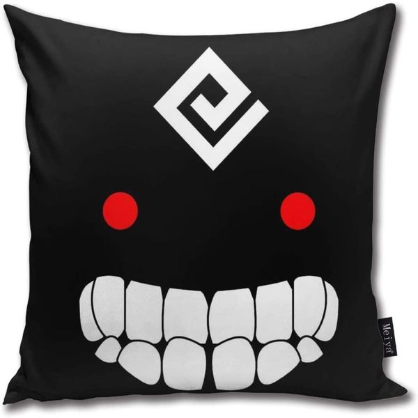 BLUETOP Black Spirit Black Desert Online Housse de coussin 18 x 18 pouces Décoration de taie de coussin en coton pour vacances d'hiver et ferme pour So313A