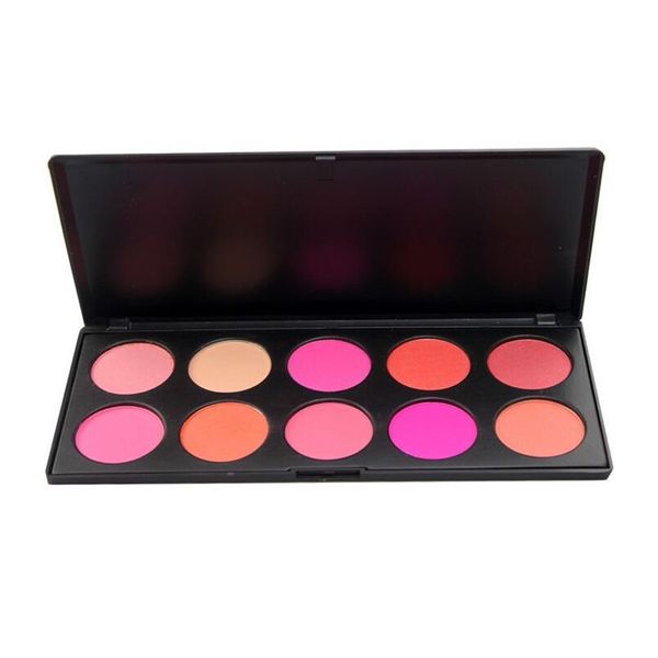 Blush Dhs Nouvelle Palette Professionnelle 10 Couleurs Maquillage Cosmétique Maquillage Poudre De Fard À Joues Avec Logo Drop Delivery Santé Beauté Visage Dh4Ni