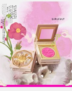 Blush Girlcult Emotional Blush Cream Highlighter Trim Bliss Blue and Purple Blush Button Mujeres Maquillaje facial Cosmético 230921