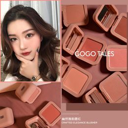 Fard à joues GOGO TALES Blush maquillage naturel nu pêche Blush Palette joue Contour Blush cosmétiques fard à joues maquillage Rouge joue teinte Blush 230921