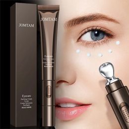 Blush JOMTAM Zuiverende kaviaar Nettoyante Ogencrèmes Trillingsmassage Anti-aging Rimpel Donkere kringen verwijderen Oogcrème Huidverzorging 231113