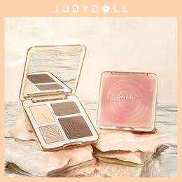 Blush Judydoll 3d surligneur Contour Bronzer Palette maquillage nu rendu naturel des couleurs cosmétique imperméable longue durée 231017