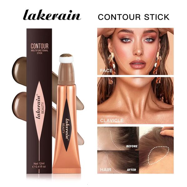 Blush Lakerain Maquillage polyvalent Couleur profonde Surligneur Garniture Crayon Éponge Pointe Perle Fine Shimmer Beauté Stick Cosmétiques 231117