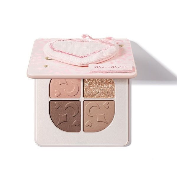 Blush Maquillaje maquillage coréen fard à joues surbrillance Palette de fard à paupières 4 couleurs maquillage longue durée poudre pour le visage 230801