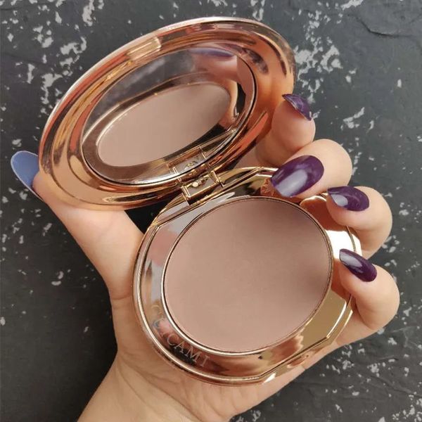 Blush pressé ombrage poudre bronzante 2 couleurs foncé Ang lumière visage contour poudre Palette délié ombre poudre outil de maquillage 231208