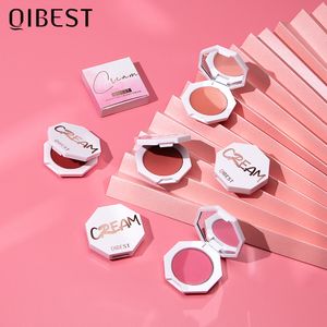 Blush QI Colorete facial Crema de melocotón Maquillaje Paleta de rubor Contorno de mejillas Rubor Cosméticos Crema colorete Maquillaje coreano Rouge Tint Blush 230919