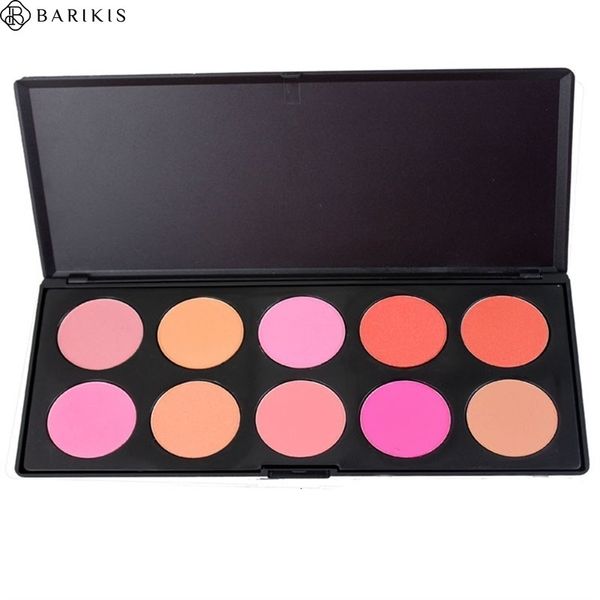 Blush Stock faire joue mat Blush poudre 10 couleurs Roze fards à joues maquillage Blush Palette maquillage fard à joues 230921