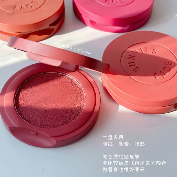 Blush Sunnies Face Blush Cream Sombra de ojos Todo en uno Multiusos Contorno Blush Impermeable Cosméticos de maquillaje coreanos de larga duración 230921