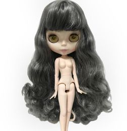Blythe 17 action Doll Nude Dolls changement de corps une variété de styles bouclés courts droits couleur de cheveux personnalisable51225109792314