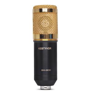 BM-800 BM800 Microphone d'enregistrement sonore à condensateur professionnel avec Studio sonore à montage par choc pour Microphone de diffusion Radio