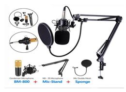 BM 800 V8X Pro Professional O Microfoon V8 Sound Card Set BM800 MIC Studio Condensor voor Karaoke Podcast Record Live STREA9146938