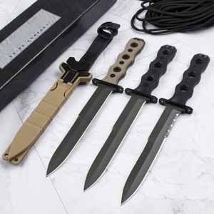 Cuchillo táctico fijo BM185BK, hoja de acero CPM-3V, mango G10, cuchillos de caza de autodefensa para acampar al aire libre, funda de Santopreno bm 162 15600