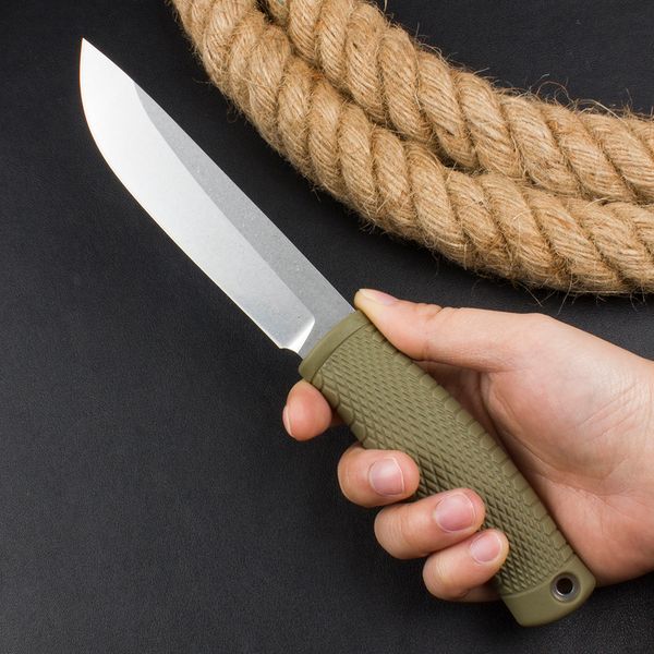 BM202 PRATIQUE SURVIAL COUTEAU DRAT-COUTEUR 14C28N BLADE DÉSERT COULEUR TACTIQUE COUBLE