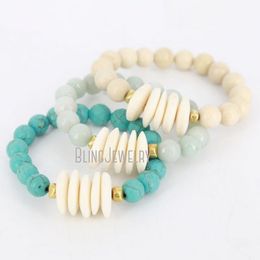 BM22779 Coastal sieraden tribale kralen polsbandy Boheemse strandachtige botarmband natuur heks balancing energie bot sieraden