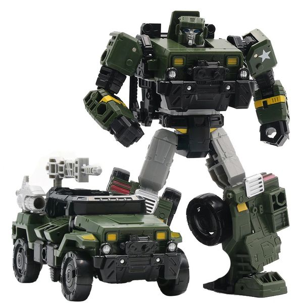 BMB Tank Robot Model Transformation Toys Car camion de voiture 20cm Figure d'action Black Manba Gift Boy Kids Ko H6002-9 240422