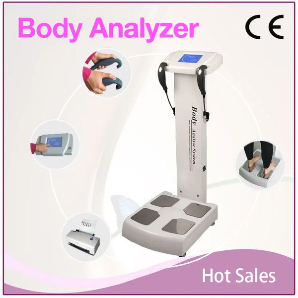 IMC Salud humana Medición de grasa corporal Analizador de composición Detección de salud física 25 HZ 50 HZ 100 HZ Máquina de control de peso multifrecuencia