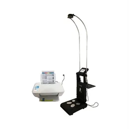 Analyseur corporel avec échelle de poids IMC, Machine d'analyse du poids et de la graisse, analyseur d'éléments du corps humain