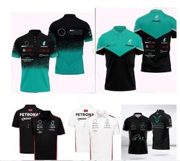 Zomer F1 revers POLO-shirt nieuwe race korte mouw dezelfde gewoonte